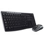 Logitech MK270 Combo de Teclado y Ratón Inalámbrico Negro, Español